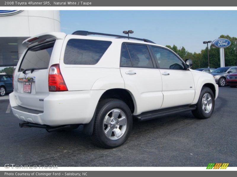 Natural White / Taupe 2008 Toyota 4Runner SR5
