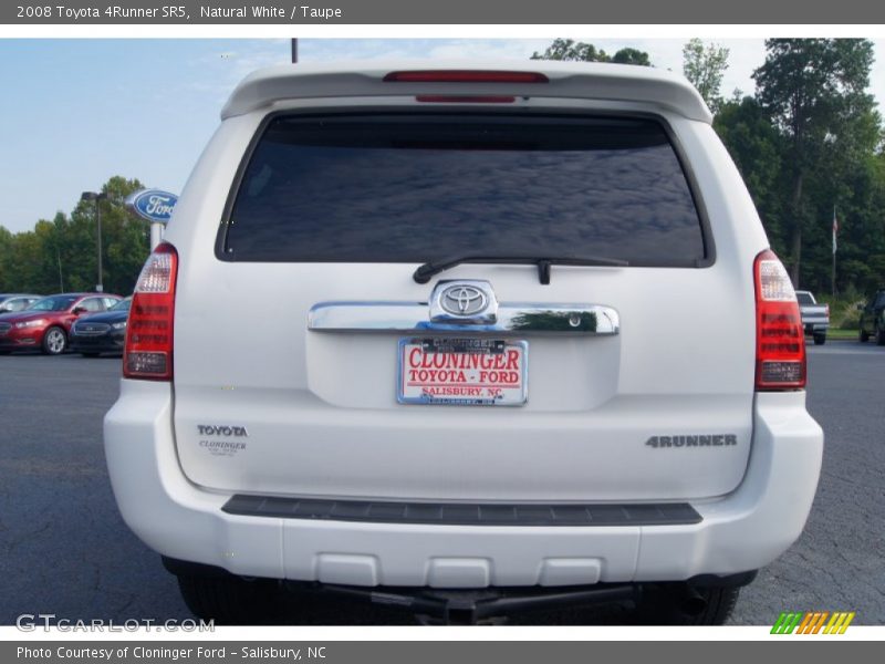 Natural White / Taupe 2008 Toyota 4Runner SR5