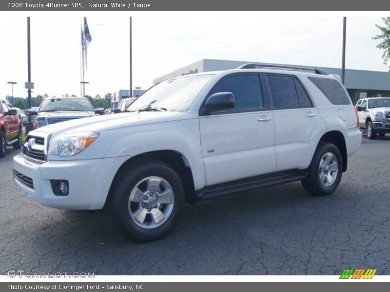 Natural White / Taupe 2008 Toyota 4Runner SR5