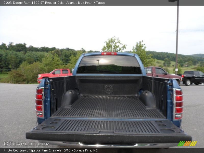 Atlantic Blue Pearl / Taupe 2003 Dodge Ram 1500 ST Regular Cab