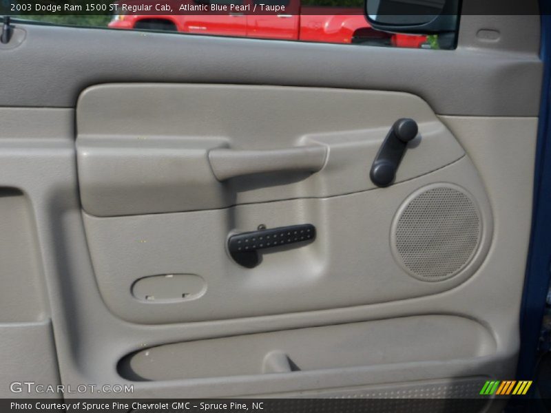 Atlantic Blue Pearl / Taupe 2003 Dodge Ram 1500 ST Regular Cab