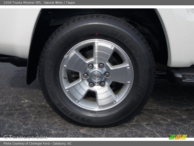 Natural White / Taupe 2008 Toyota 4Runner SR5