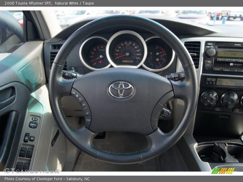 Natural White / Taupe 2008 Toyota 4Runner SR5