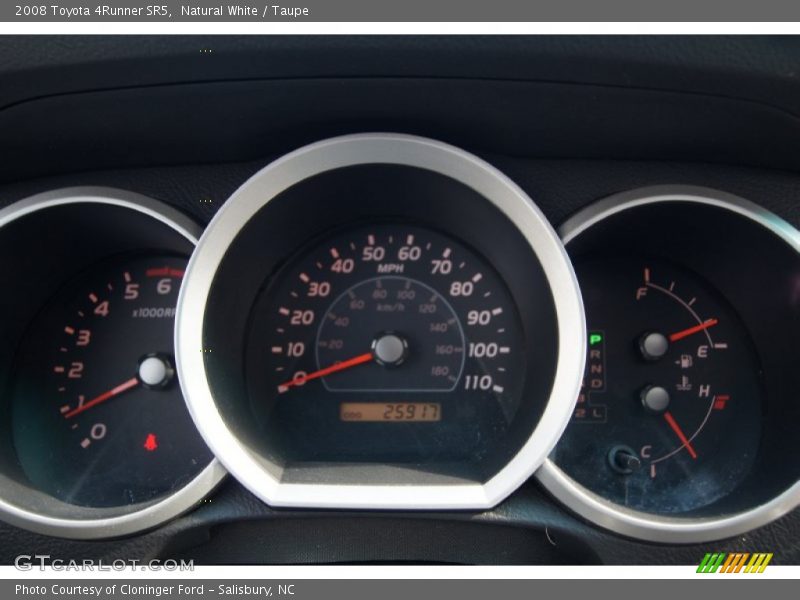 Natural White / Taupe 2008 Toyota 4Runner SR5