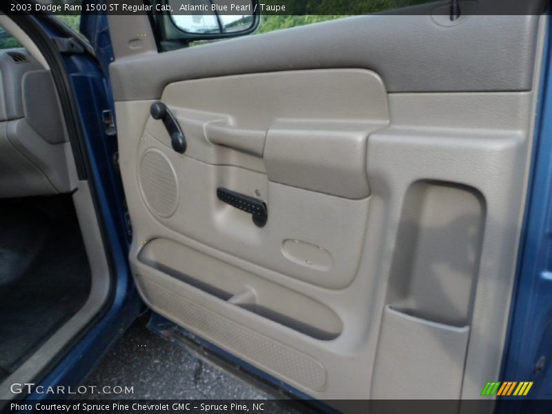 Atlantic Blue Pearl / Taupe 2003 Dodge Ram 1500 ST Regular Cab