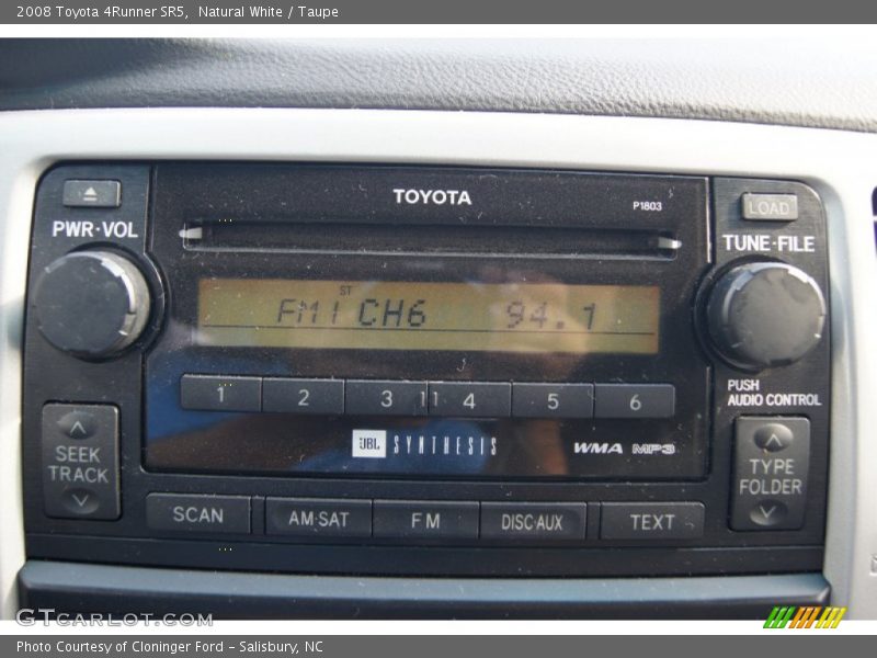 Natural White / Taupe 2008 Toyota 4Runner SR5
