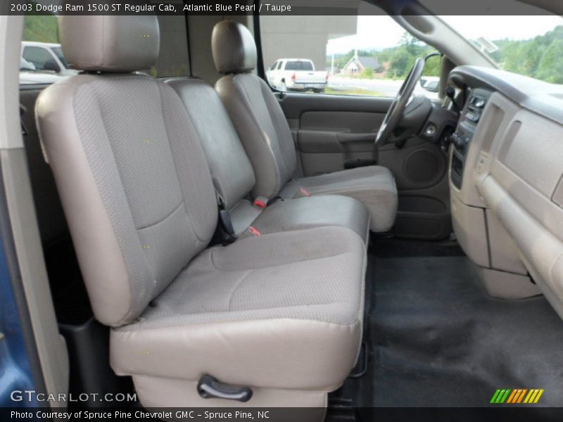 Atlantic Blue Pearl / Taupe 2003 Dodge Ram 1500 ST Regular Cab