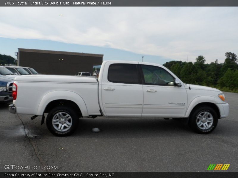 Natural White / Taupe 2006 Toyota Tundra SR5 Double Cab