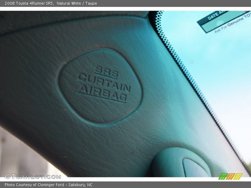 Natural White / Taupe 2008 Toyota 4Runner SR5