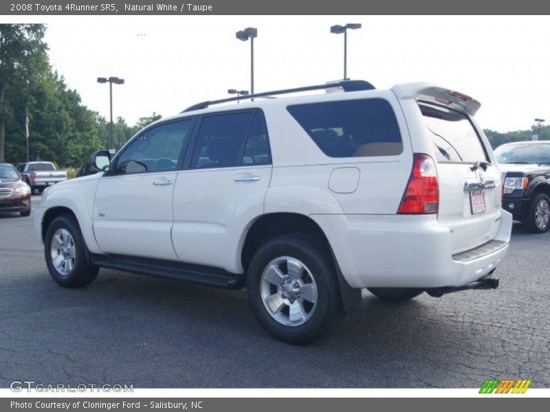 Natural White / Taupe 2008 Toyota 4Runner SR5