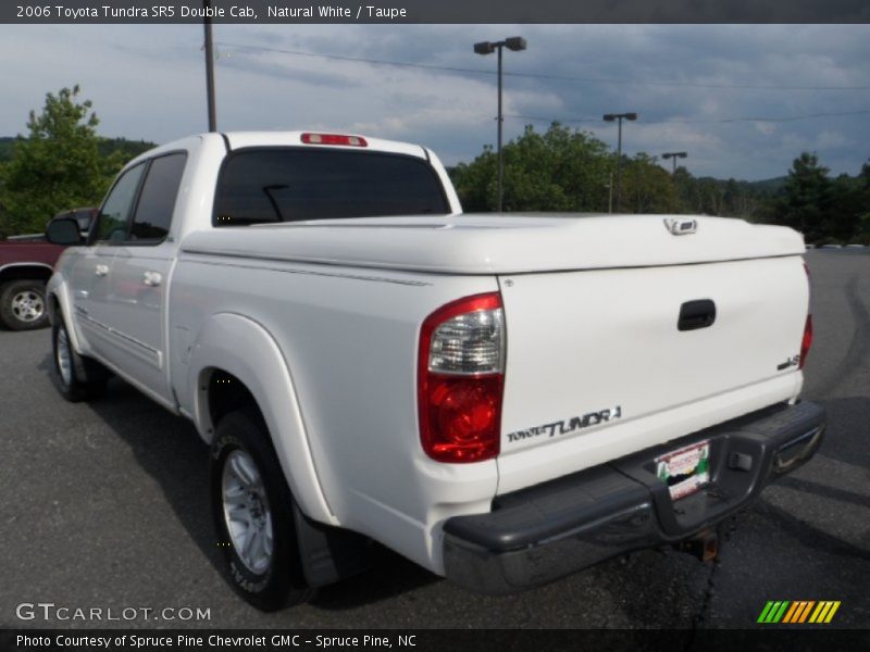 Natural White / Taupe 2006 Toyota Tundra SR5 Double Cab