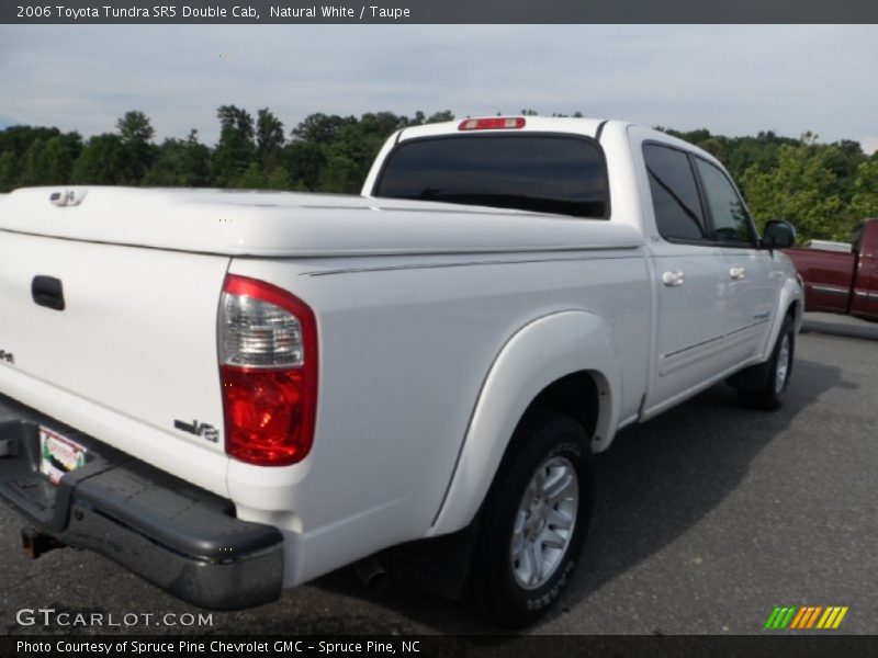 Natural White / Taupe 2006 Toyota Tundra SR5 Double Cab