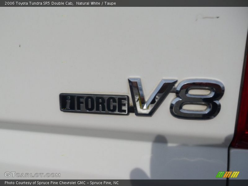 Natural White / Taupe 2006 Toyota Tundra SR5 Double Cab