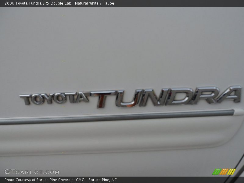 Natural White / Taupe 2006 Toyota Tundra SR5 Double Cab