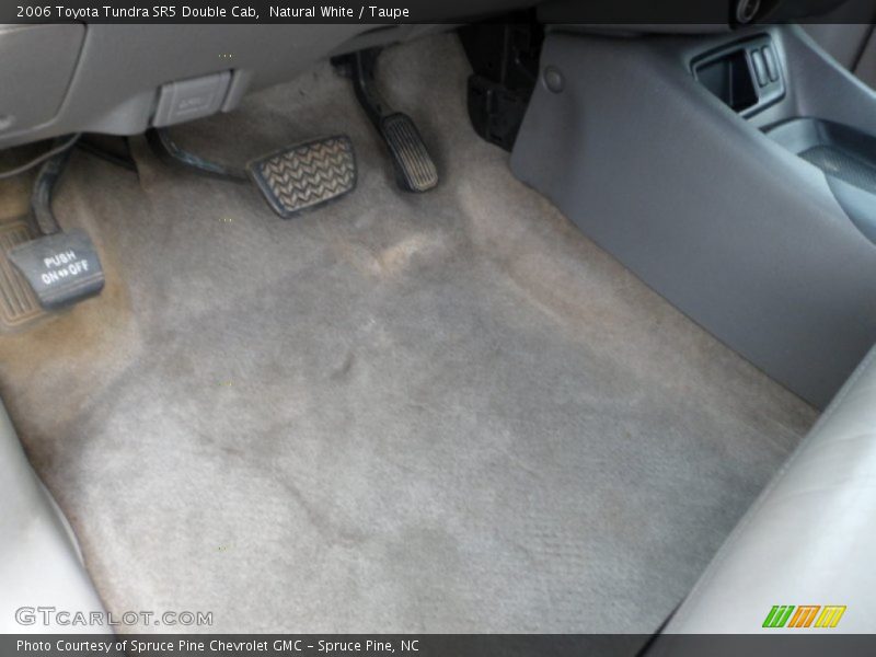 Natural White / Taupe 2006 Toyota Tundra SR5 Double Cab