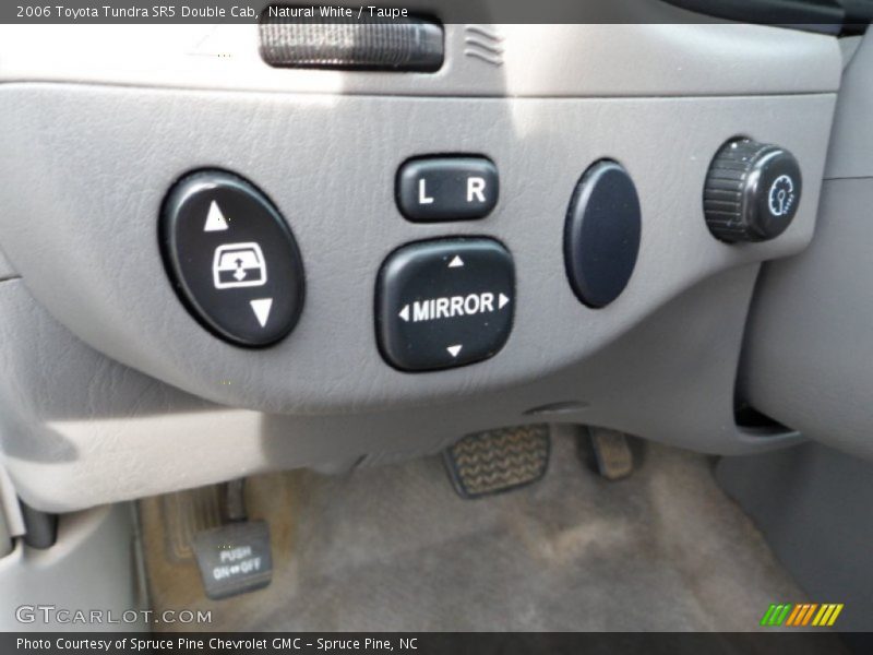Natural White / Taupe 2006 Toyota Tundra SR5 Double Cab