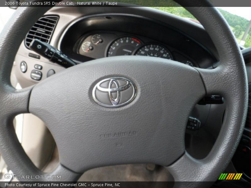 Natural White / Taupe 2006 Toyota Tundra SR5 Double Cab