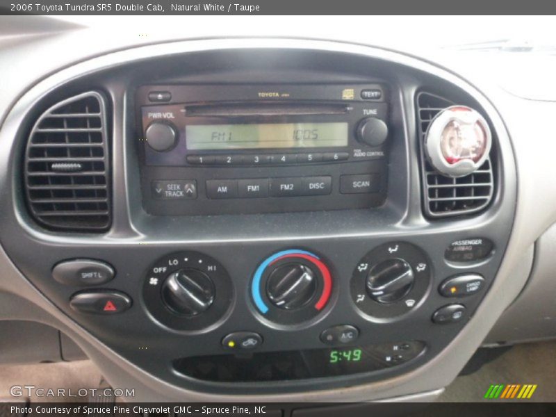 Natural White / Taupe 2006 Toyota Tundra SR5 Double Cab