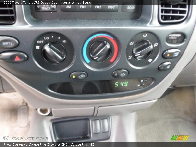 Natural White / Taupe 2006 Toyota Tundra SR5 Double Cab