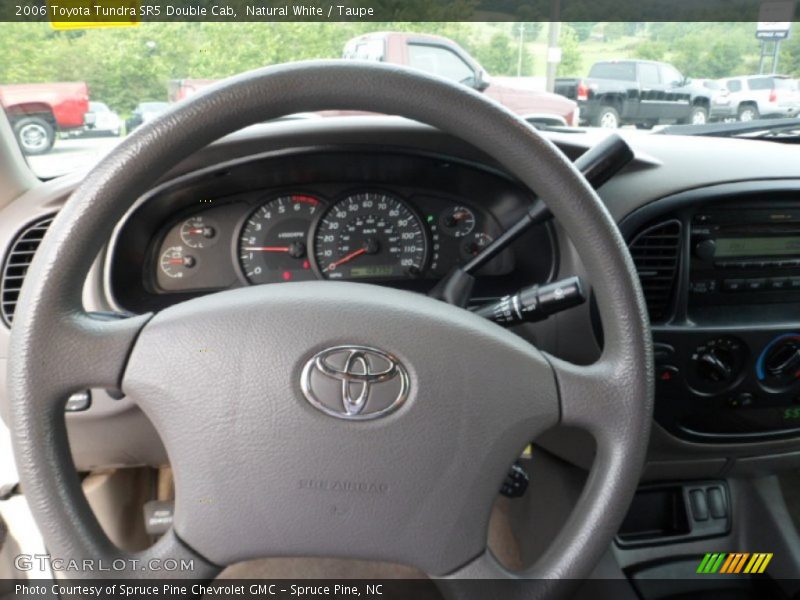 Natural White / Taupe 2006 Toyota Tundra SR5 Double Cab