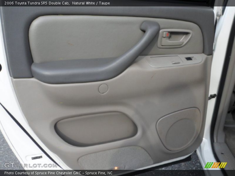 Natural White / Taupe 2006 Toyota Tundra SR5 Double Cab