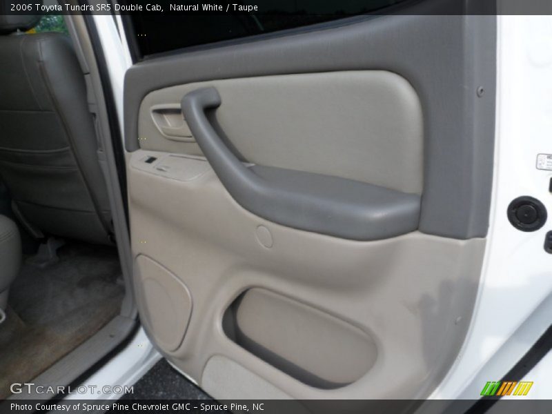 Natural White / Taupe 2006 Toyota Tundra SR5 Double Cab