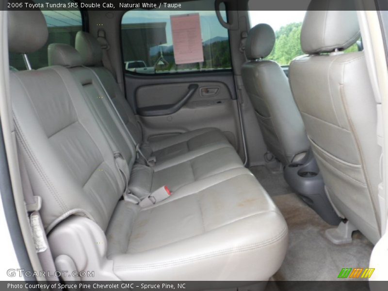 Natural White / Taupe 2006 Toyota Tundra SR5 Double Cab