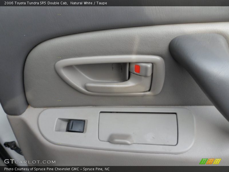 Natural White / Taupe 2006 Toyota Tundra SR5 Double Cab