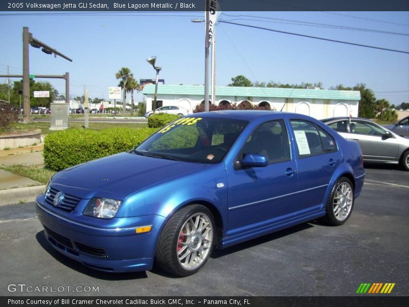 Blue Lagoon Metallic / Black 2005 Volkswagen Jetta GLI Sedan