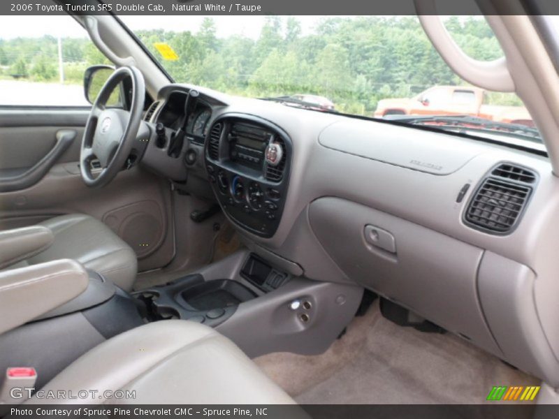 Natural White / Taupe 2006 Toyota Tundra SR5 Double Cab