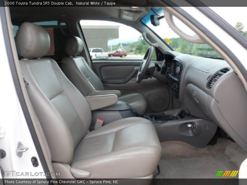 Natural White / Taupe 2006 Toyota Tundra SR5 Double Cab