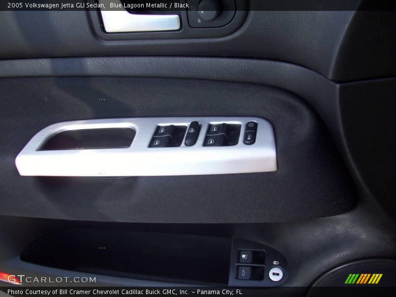 Blue Lagoon Metallic / Black 2005 Volkswagen Jetta GLI Sedan
