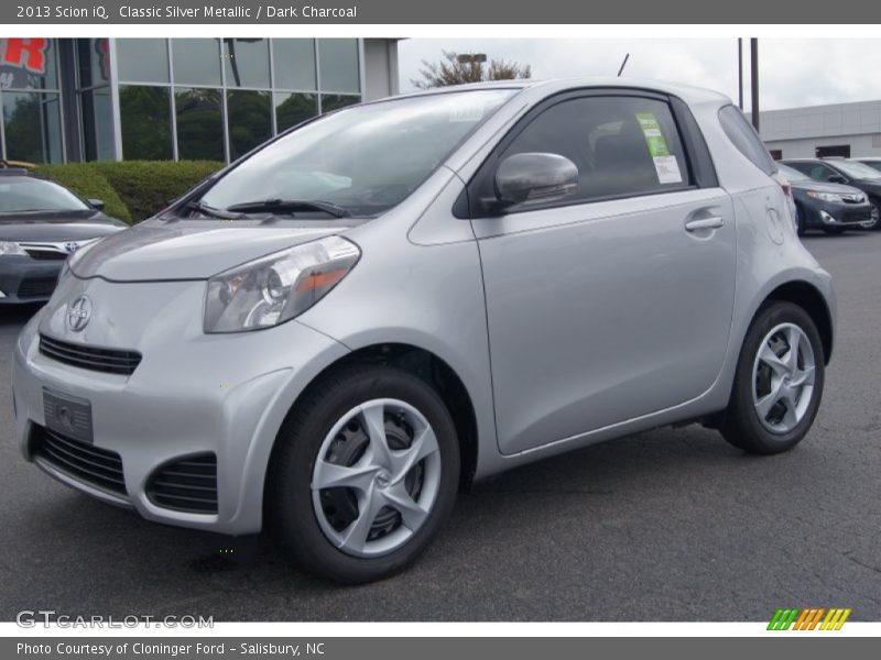 Classic Silver Metallic / Dark Charcoal 2013 Scion iQ