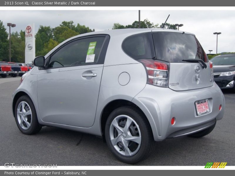 Classic Silver Metallic / Dark Charcoal 2013 Scion iQ