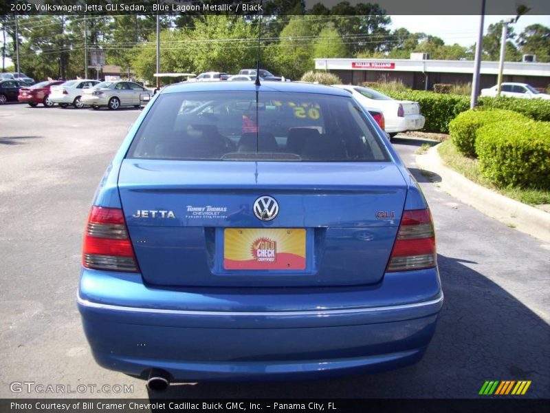 Blue Lagoon Metallic / Black 2005 Volkswagen Jetta GLI Sedan