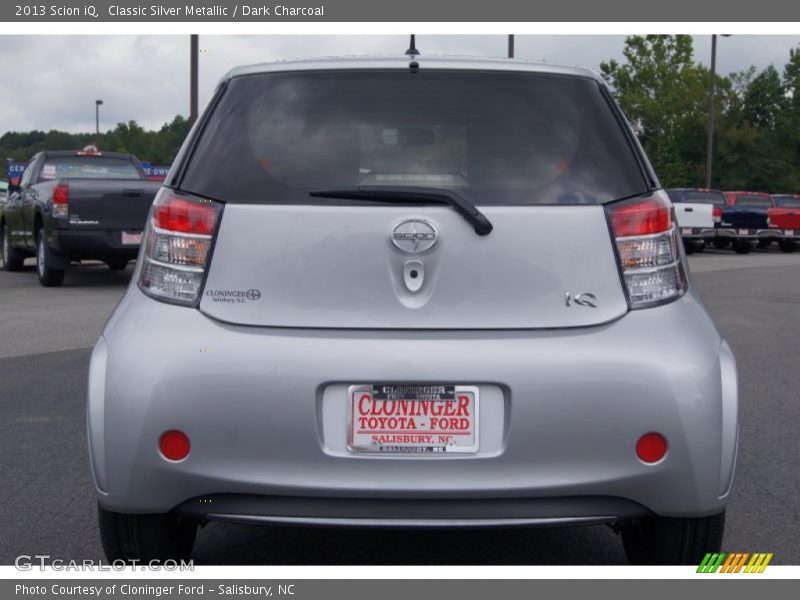 Classic Silver Metallic / Dark Charcoal 2013 Scion iQ