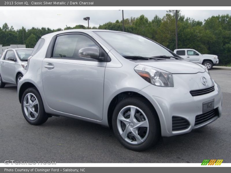 Classic Silver Metallic / Dark Charcoal 2013 Scion iQ