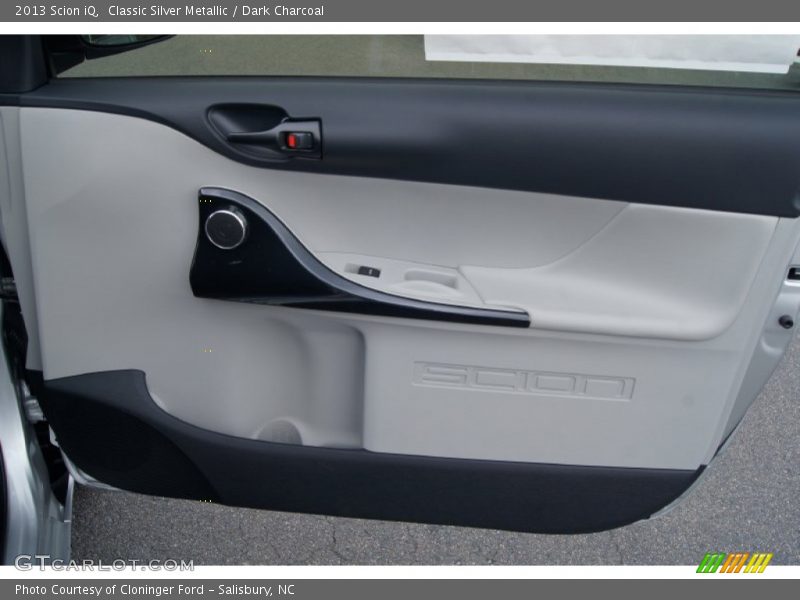 Classic Silver Metallic / Dark Charcoal 2013 Scion iQ