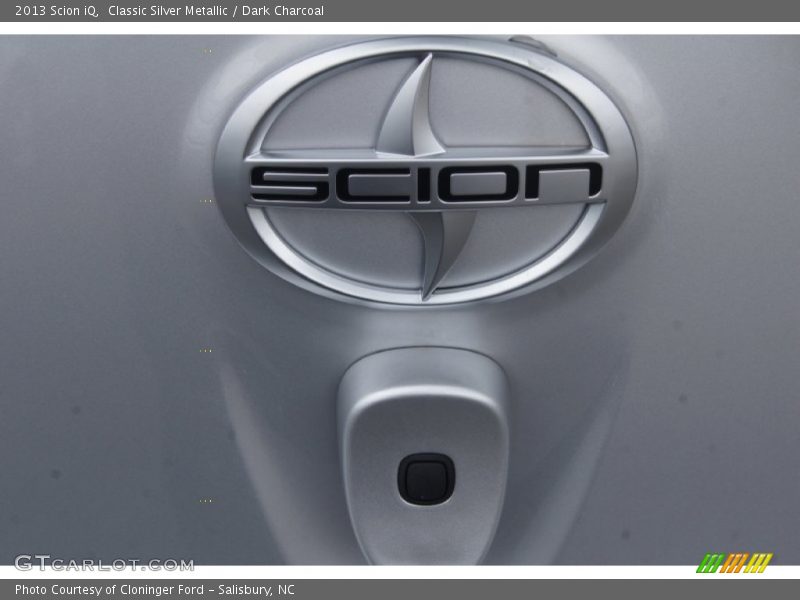 Classic Silver Metallic / Dark Charcoal 2013 Scion iQ