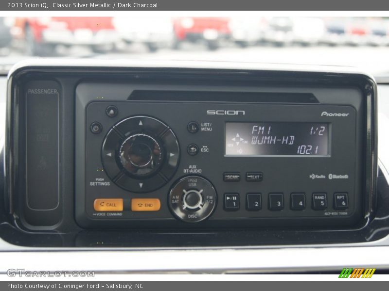 Classic Silver Metallic / Dark Charcoal 2013 Scion iQ