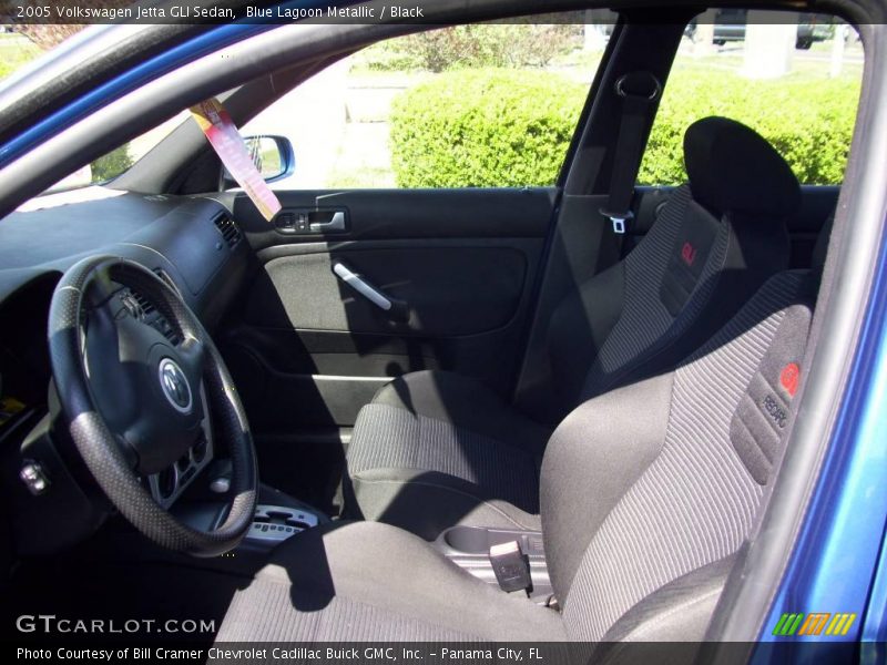 Blue Lagoon Metallic / Black 2005 Volkswagen Jetta GLI Sedan