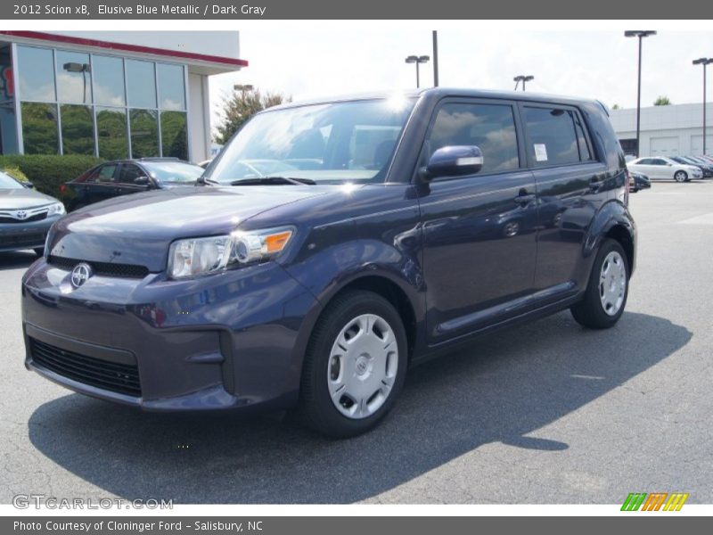 Elusive Blue Metallic / Dark Gray 2012 Scion xB