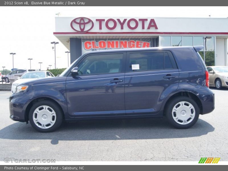 Elusive Blue Metallic / Dark Gray 2012 Scion xB