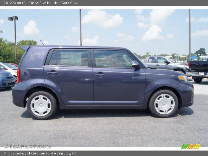 Elusive Blue Metallic / Dark Gray 2012 Scion xB