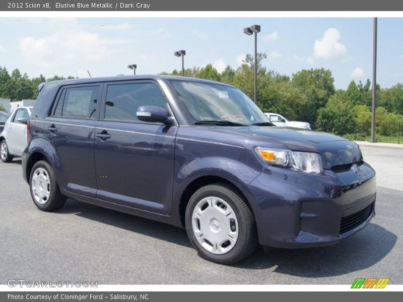Elusive Blue Metallic / Dark Gray 2012 Scion xB