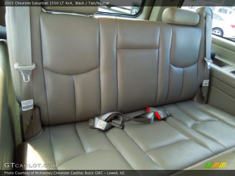 Black / Tan/Neutral 2003 Chevrolet Suburban 1500 LT 4x4