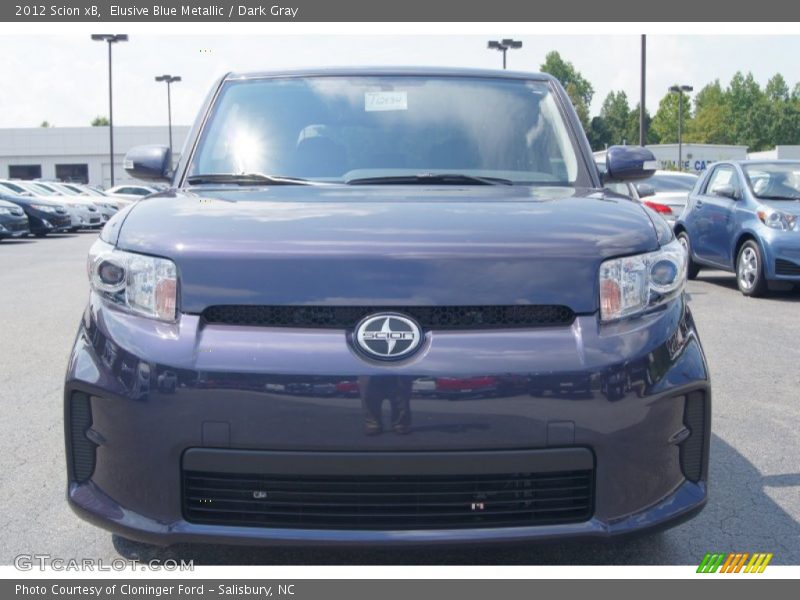 Elusive Blue Metallic / Dark Gray 2012 Scion xB