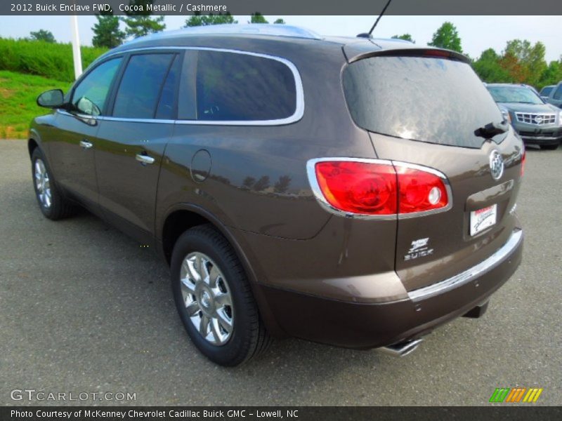 Cocoa Metallic / Cashmere 2012 Buick Enclave FWD