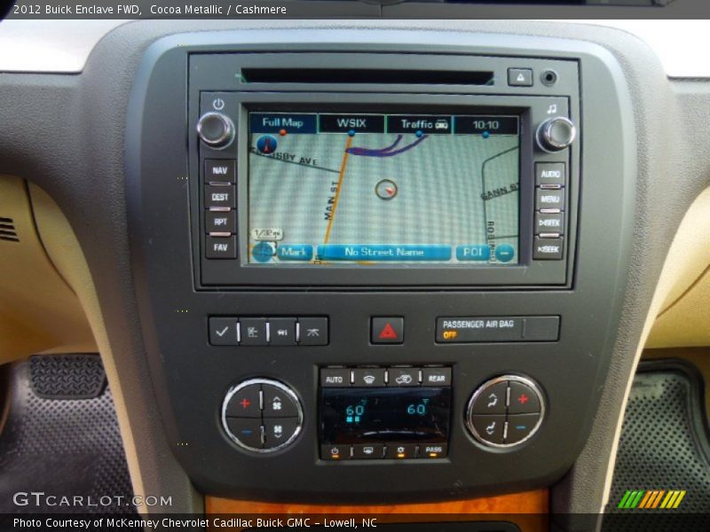 Navigation of 2012 Enclave FWD
