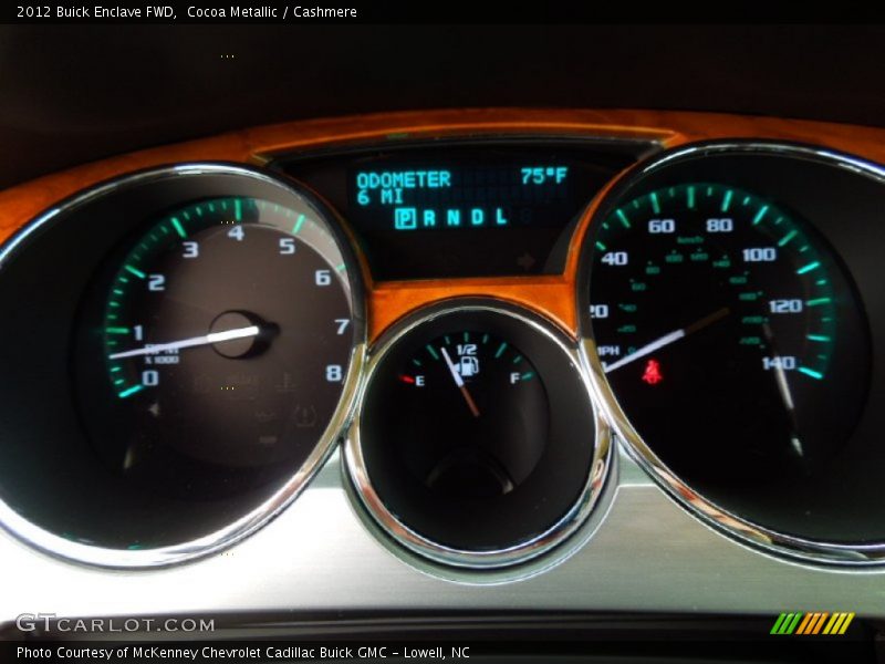  2012 Enclave FWD FWD Gauges
